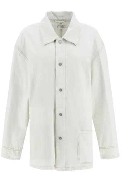Maison Margiela Denim Jacket In White