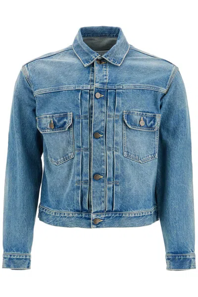 Maison Margiela Denim Jacket For Men In Blue