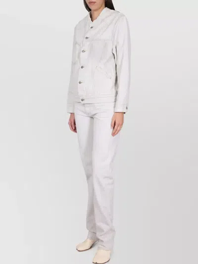 Maison Margiela Denim Jacket In White