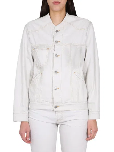 Maison Margiela Denim Jacket In White