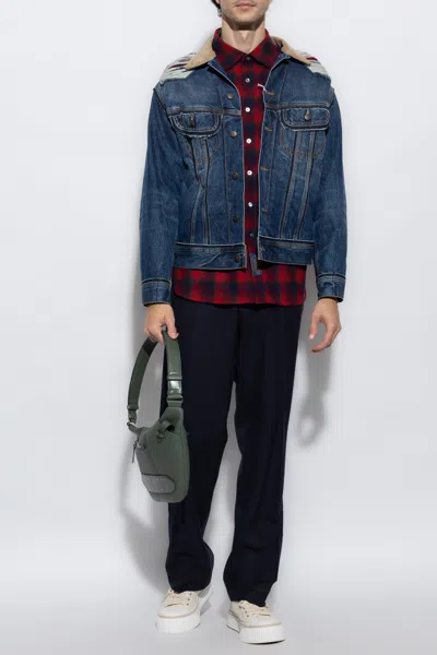 MAISON MARGIELA MAISON MARGIELA DENIM JACKET WITH A VINTAGE EFFECT