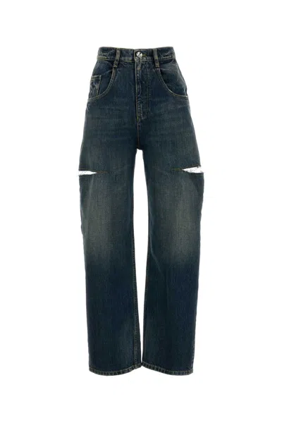 Maison Margiela Denim Jeans In Multi