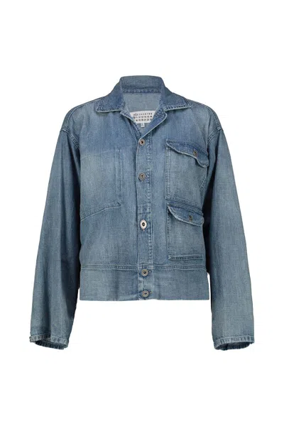 Maison Margiela Denim Kaban Clothing In Blue