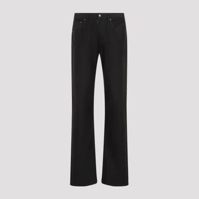 Maison Margiela 5 Pockets Straight Leg Trousers In Black