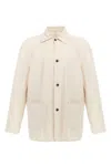 Maison Margiela Collared Jacket With Front Pockets And Long Sleeves
