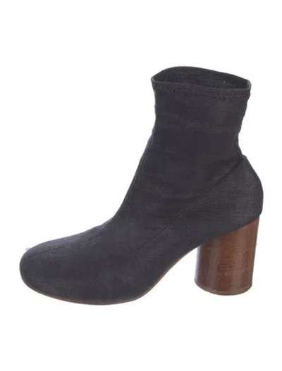 Pre-owned Maison Margiela Denim Sock Boots In Blue
