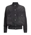 Maison Margiela Denim Sports Jacket In Black