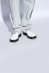 Maison Margiela Tabi County Lace-up Loafers In White