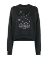 Maison Margiela Digital Logo Printed Sweater In Black