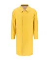 Maison Margiela Trench Coat In Yellow