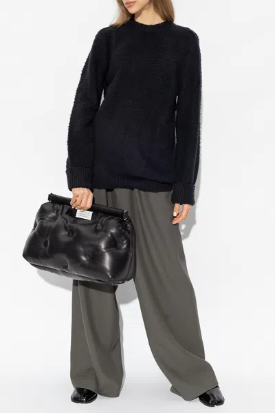 Maison Margiela Distressed Sweater In Black