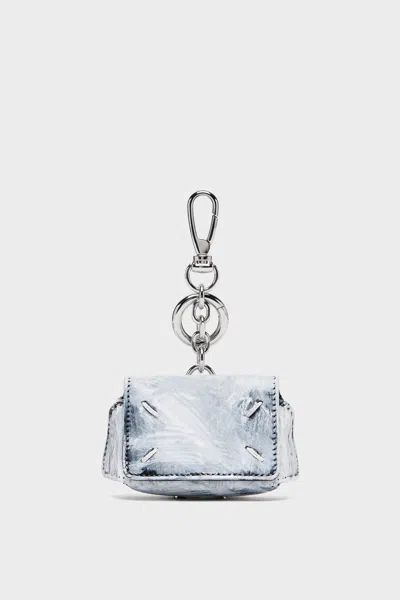 Maison Margiela Dog Bag Dispenser Charm Unisex Black And White