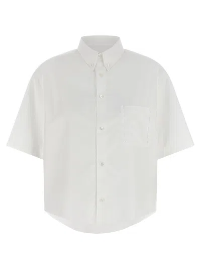 Maison Margiela Dotton-down Shirt In White