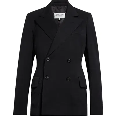 MAISON MARGIELA MAISON MARGIELA DOUBLE BREASTED WOOL BLAZER