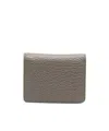 Maison Margiela Double-fold Wallet In Gray