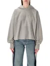 Maison Margiela Dove Cotton Sweater In Gray