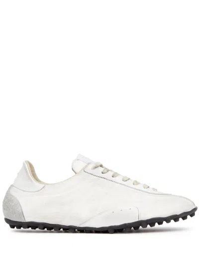 MAISON MARGIELA DRAWSTRING LOW TOP SNEAKERS