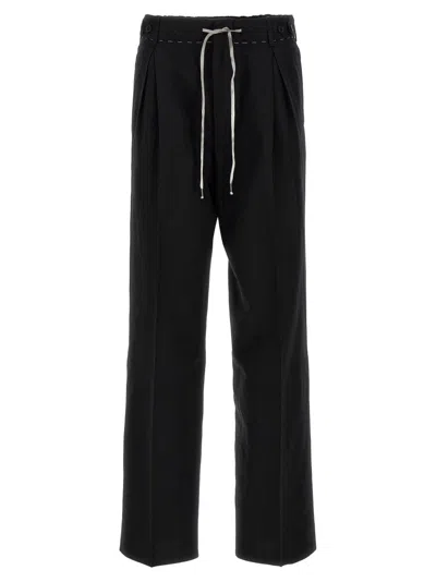 MAISON MARGIELA DRAWSTRING PANTS WITH DARTS
