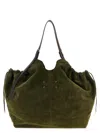 Maison Margiela Drawstring Shopping Bag In Green