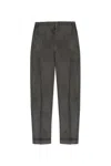 Maison Margiela Wool And Mohair Pants Unisex In Beige