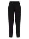 Maison Margiela Drawstring Trousers In Black