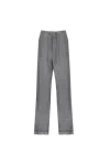 Maison Margiela Drawstring Trousers Grey In Gray