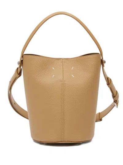 Maison Margiela Dress-age Four-stitch Bucket Bag In Neutral