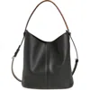Maison Margiela Dress-age Leather Hobo Bag