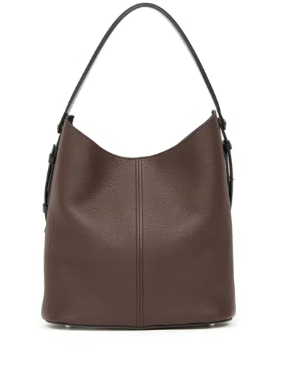 Maison Margiela Dress-age Shoulder Bag In Brown