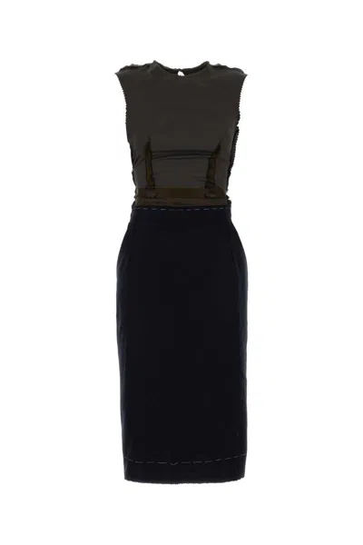 Maison Margiela Dress In Black