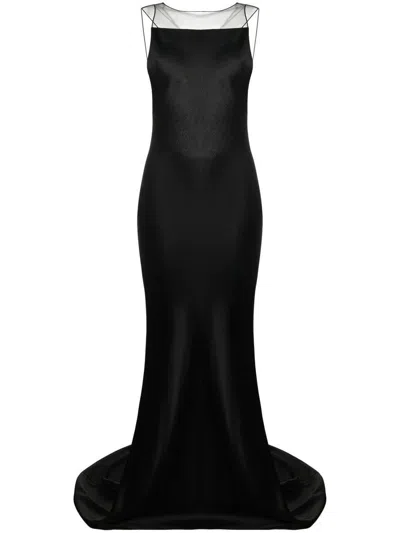 MAISON MARGIELA MAISON MARGIELA SATIN FISHTAIL GOWN