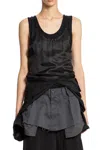 Maison Margiela Woman Black Dresses In Black