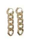 Maison Margiela Earrings In Yellow Gold Plating