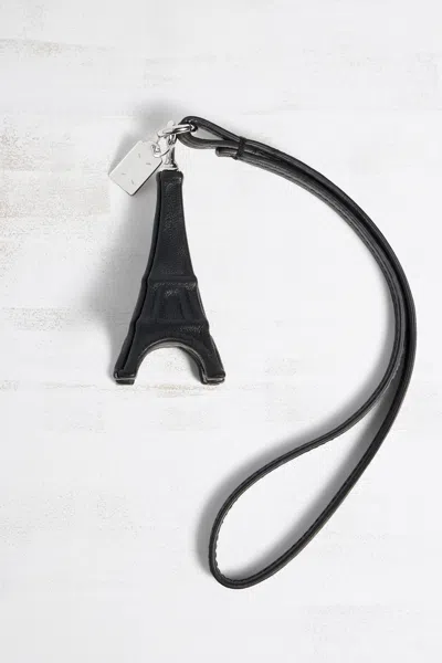 Maison Margiela Eiffel Tower Keyring Unisex Black