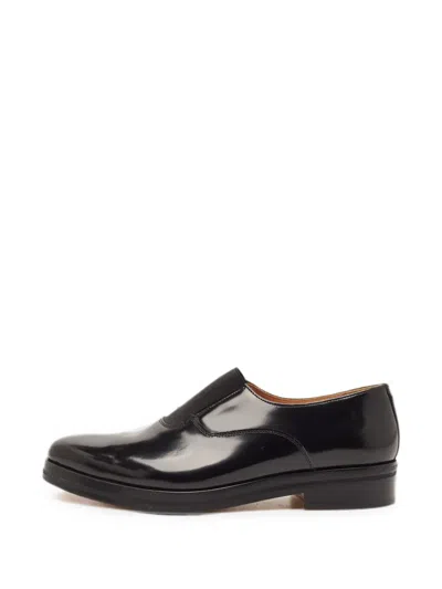 Pre-owned Maison Margiela Elasticated Slip-on Shoes In Black