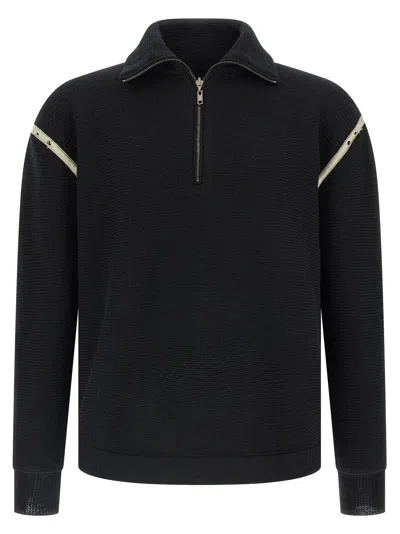 Maison Margiela Elbow Patch Sweater Sweaters And Cardigans Black