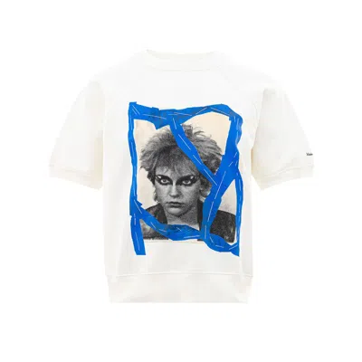 Maison Margiela Chic Cotton Top For Style Women's Enthusiasts In White