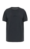 Maison Margiela Embroidered Cotton T-shirt In Black