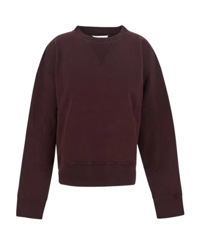 Maison Margiela Embroidered-logo Sweatshirt In Black