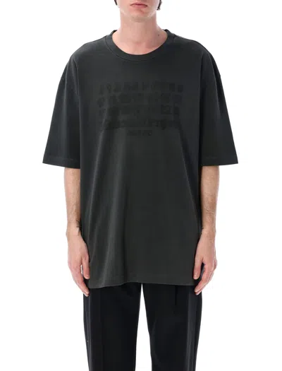 MAISON MARGIELA MAISON MARGIELA EMBROIDERED LOGO T-SHIRT