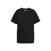 Maison Margiela Embroidered Logo Crew Neck T-shirt In Black