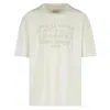 Maison Margiela Crew-neck T-shirt With Logo T-shirts White In Neutral