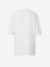 Maison Margiela Embroidered Numbers T-shirt In Beige