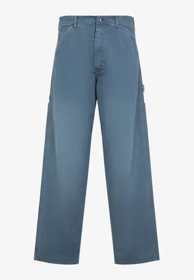 Maison Margiela Essential Straight Jeans In Blue