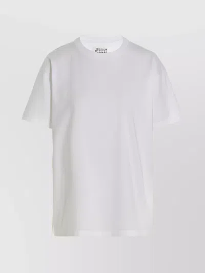 Maison Margiela Everyday Crew-neck Cotton T-shirt In White