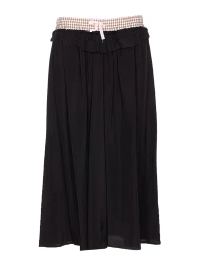 Maison Margiela Skirt 'the Hidden Lining' In Black