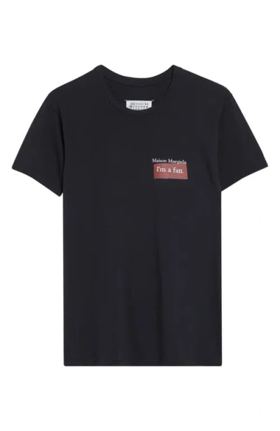 MAISON MARGIELA MAISON MARGIELA FAN COTTON GRAPHIC T-SHIRT