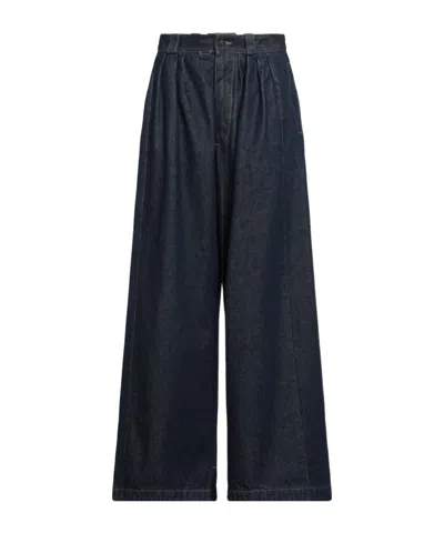 Maison Margiela Fashionable And Minimalist Dark Straight-leg Jeans In Black