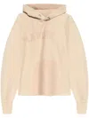 Maison Margiela Cotton Sweatshirt With Hood And Ribbed Cuffs