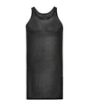 Maison Margiela Fine-ribbed Tank Top In Black